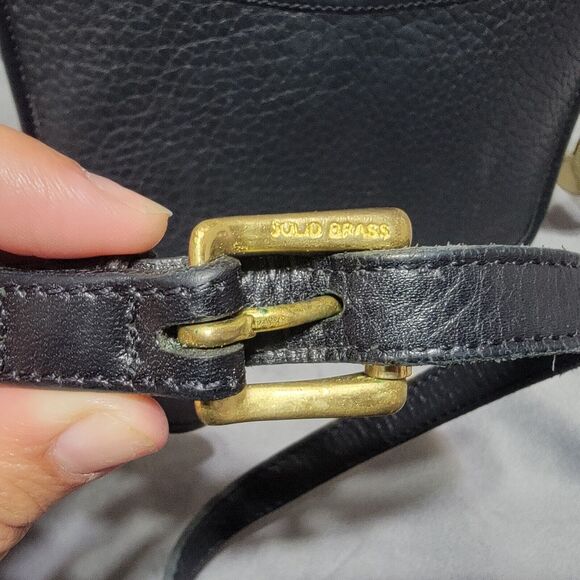 VTG Dooney & Bourke All Weather Leather Carrier Crossbody Purse - Picture 11 of 16